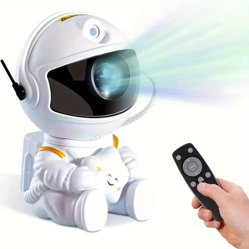 Lampara proyector astronauta
